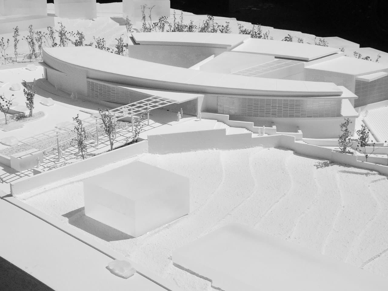 Physical model of the museum