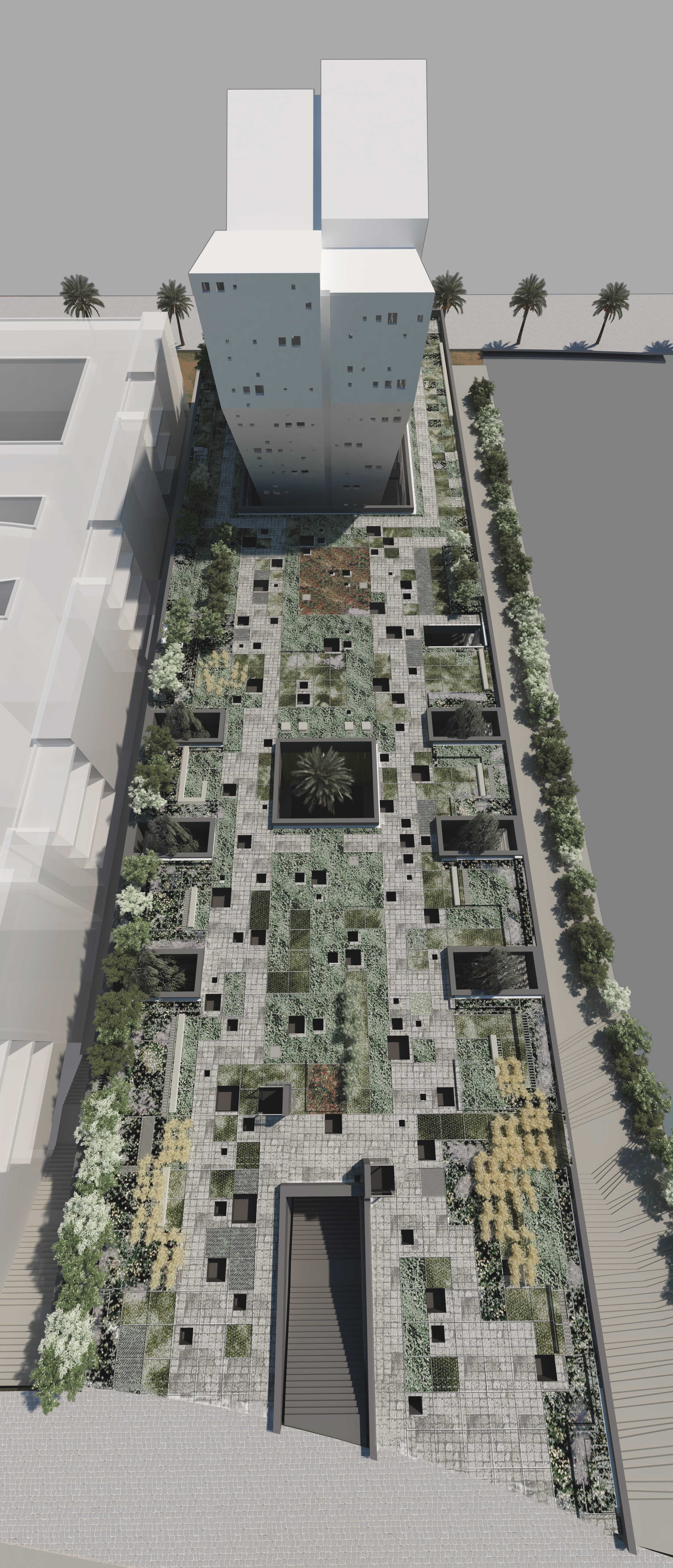 Department of Biological Sciences & Common Teaching Facilities - Bird's eye view