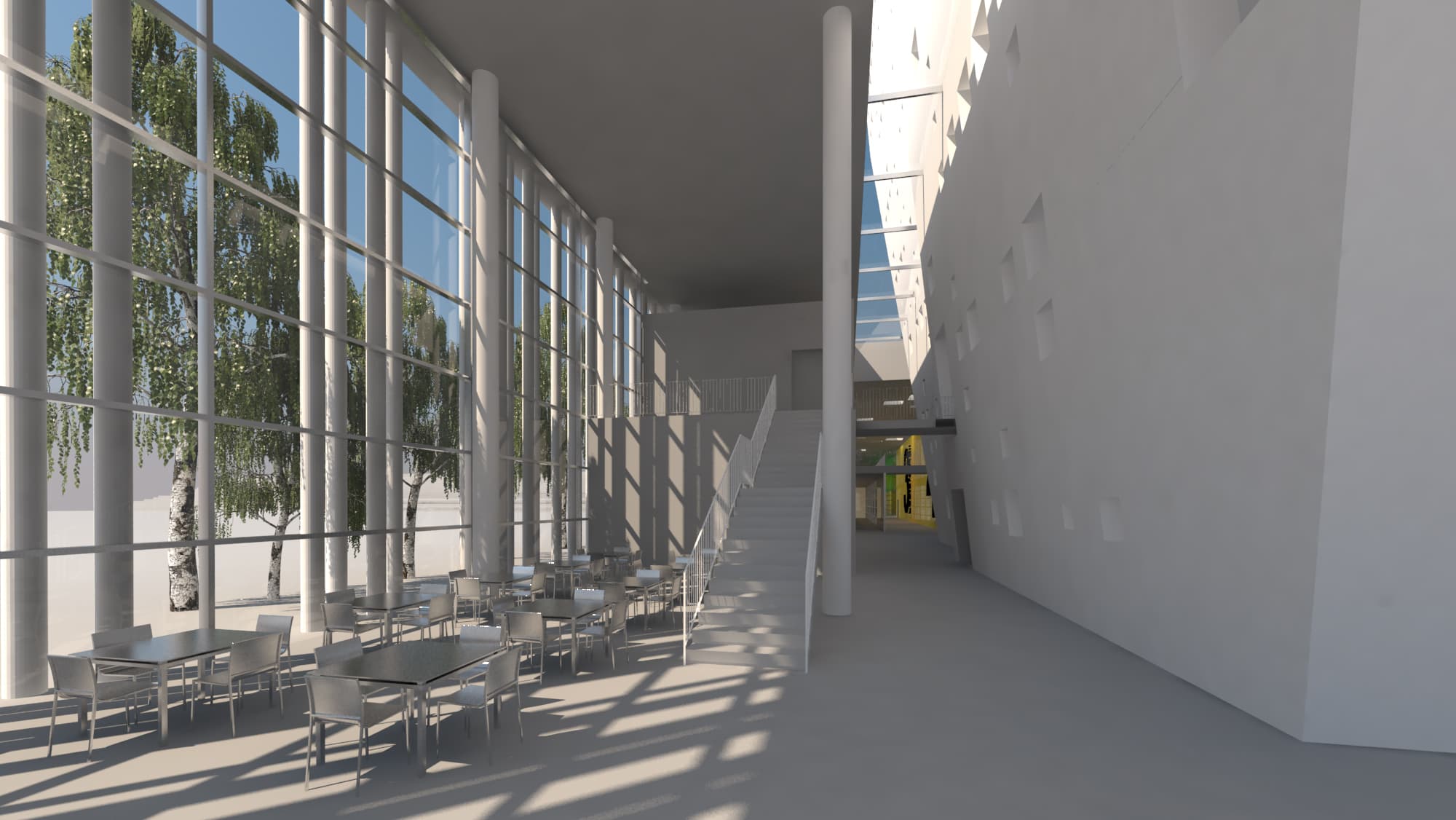 Department of Biological Sciences & Common Teaching Facilities - Entrance